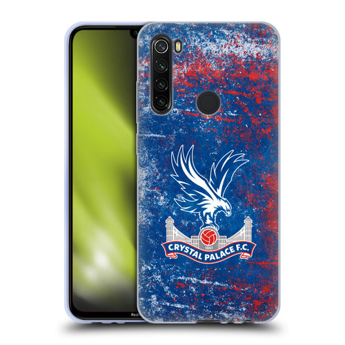 Crystal Palace FC Crest Distressed Soft Gel Case for Xiaomi Redmi Note 8T