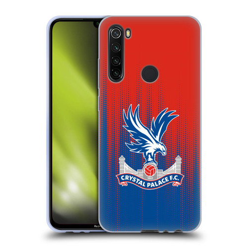 Crystal Palace FC Crest Halftone Soft Gel Case for Xiaomi Redmi Note 8T
