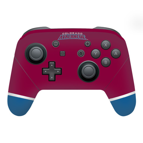 NHL Colorado Avalanche Oversized Vinyl Sticker Skin Decal Cover for Nintendo Switch Pro Controller