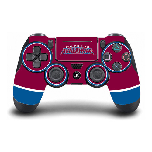 NHL Colorado Avalanche Oversized Vinyl Sticker Skin Decal Cover for Sony DualShock 4 Controller
