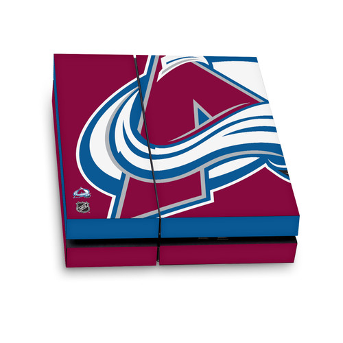 NHL Colorado Avalanche Oversized Vinyl Sticker Skin Decal Cover for Sony PS4 Console