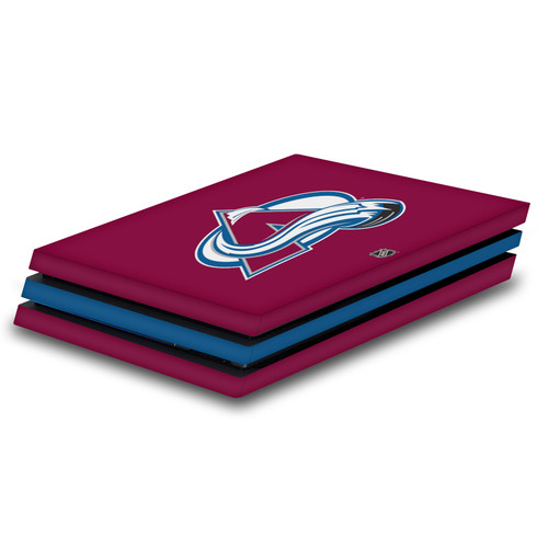 NHL Colorado Avalanche Plain Vinyl Sticker Skin Decal Cover for Sony PS4 Pro Console