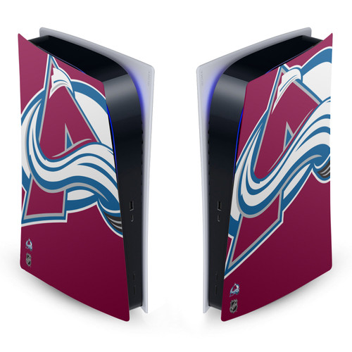 NHL Colorado Avalanche Oversized Vinyl Sticker Skin Decal Cover for Sony PS5 Digital Edition Console