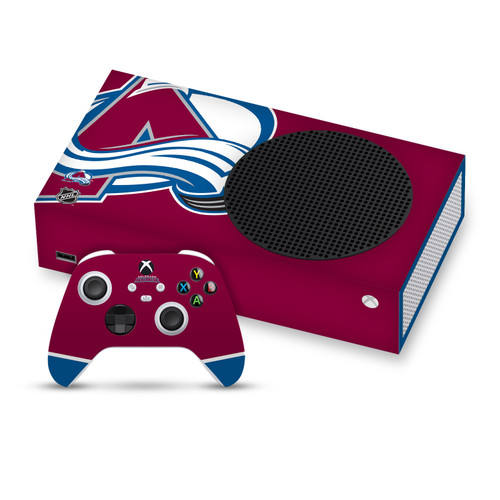 NHL Colorado Avalanche Oversized Vinyl Sticker Skin Decal Cover for Microsoft Series S Console & Controller