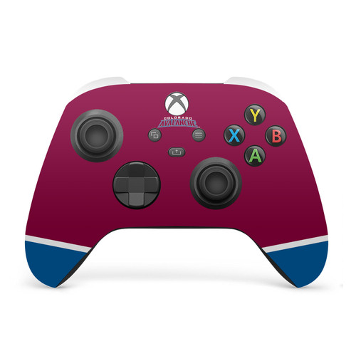 NHL Colorado Avalanche Oversized Vinyl Sticker Skin Decal Cover for Microsoft Xbox Series X / Series S Controller