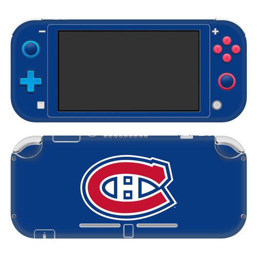 NHL Montreal Canadiens Plain Vinyl Sticker Skin Decal Cover for Nintendo Switch Lite