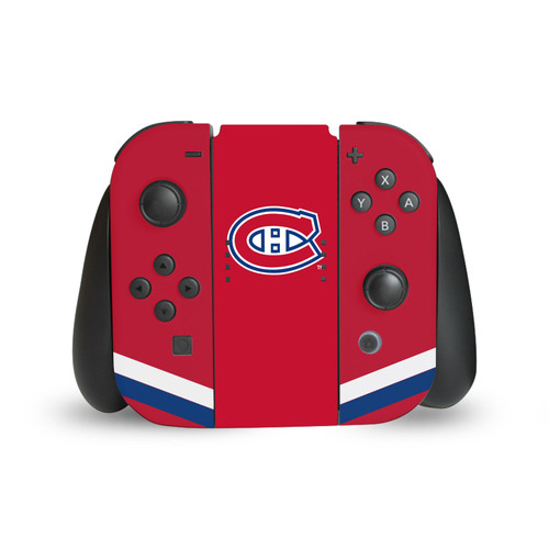 NHL Montreal Canadiens Oversized Vinyl Sticker Skin Decal Cover for Nintendo Switch Joy Controller
