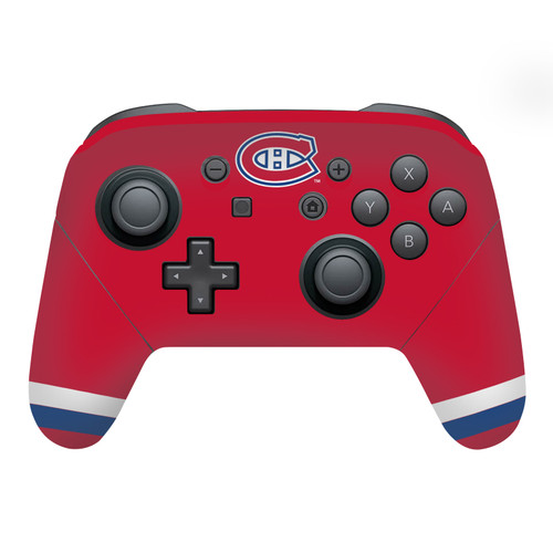 NHL Montreal Canadiens Oversized Vinyl Sticker Skin Decal Cover for Nintendo Switch Pro Controller