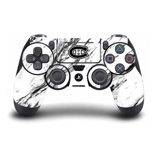 NHL Montreal Canadiens Marble Vinyl Sticker Skin Decal Cover for Sony DualShock 4 Controller