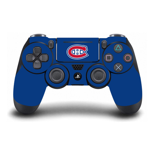 NHL Montreal Canadiens Plain Vinyl Sticker Skin Decal Cover for Sony DualShock 4 Controller