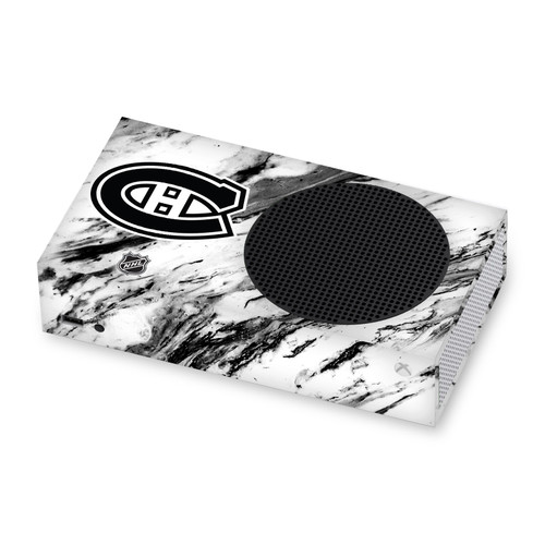 NHL Montreal Canadiens Marble Vinyl Sticker Skin Decal Cover for Microsoft Xbox Series S Console