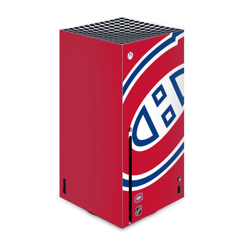 NHL Montreal Canadiens Oversized Vinyl Sticker Skin Decal Cover for Microsoft Xbox Series X