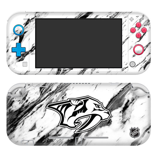 NHL Nashville Predators Marble Vinyl Sticker Skin Decal Cover for Nintendo Switch Lite