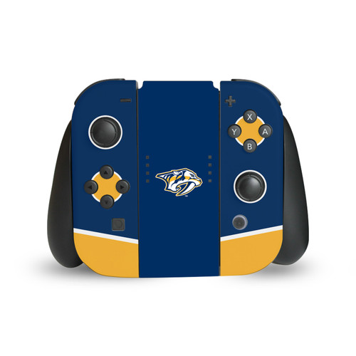 NHL Nashville Predators Plain Vinyl Sticker Skin Decal Cover for Nintendo Switch Joy Controller