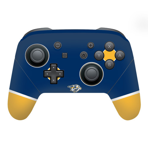 NHL Nashville Predators Plain Vinyl Sticker Skin Decal Cover for Nintendo Switch Pro Controller