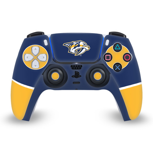 NHL Nashville Predators Plain Vinyl Sticker Skin Decal Cover for Sony PS5 Sony DualSense Controller