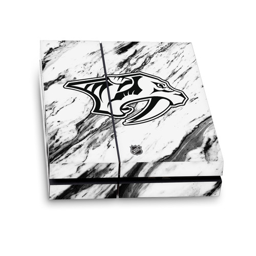 NHL Nashville Predators Marble Vinyl Sticker Skin Decal Cover for Sony PS4 Console