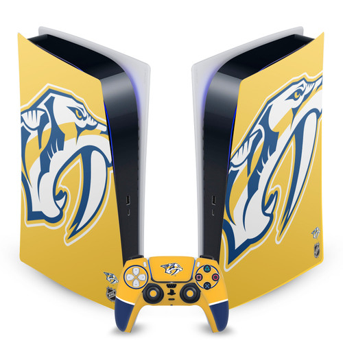 NHL Nashville Predators Oversized Vinyl Sticker Skin Decal Cover for Sony PS5 Digital Edition Bundle