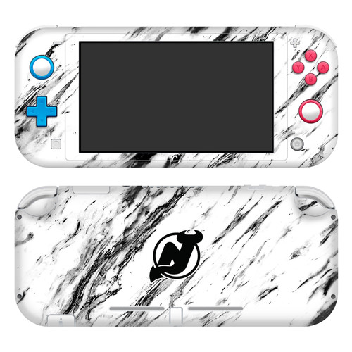 NHL New Jersey Devils Marble Vinyl Sticker Skin Decal Cover for Nintendo Switch Lite