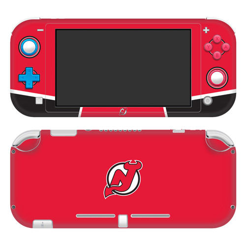 NHL New Jersey Devils Plain Vinyl Sticker Skin Decal Cover for Nintendo Switch Lite