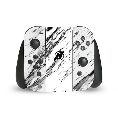 NHL New Jersey Devils Marble Vinyl Sticker Skin Decal Cover for Nintendo Switch Joy Controller