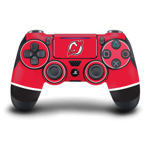 NHL New Jersey Devils Oversized Vinyl Sticker Skin Decal Cover for Sony DualShock 4 Controller