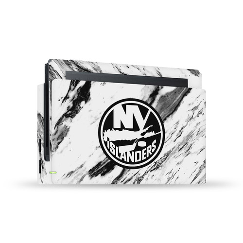 NHL New York Islanders Marble Vinyl Sticker Skin Decal Cover for Nintendo Switch Console & Dock