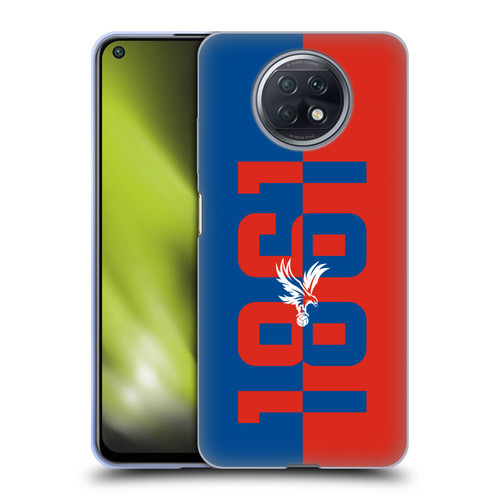 Crystal Palace FC Crest 1861 Soft Gel Case for Xiaomi Redmi Note 9T 5G