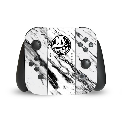 NHL New York Islanders Marble Vinyl Sticker Skin Decal Cover for Nintendo Switch Joy Controller