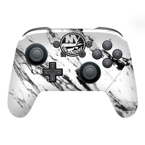 NHL New York Islanders Marble Vinyl Sticker Skin Decal Cover for Nintendo Switch Pro Controller