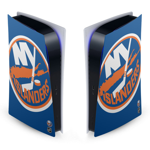 NHL New York Islanders Oversized Vinyl Sticker Skin Decal Cover for Sony PS5 Digital Edition Console