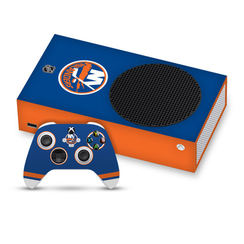 NHL New York Islanders Plain Vinyl Sticker Skin Decal Cover for Microsoft Series S Console & Controller