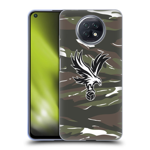 Crystal Palace FC Crest Woodland Camouflage Soft Gel Case for Xiaomi Redmi Note 9T 5G