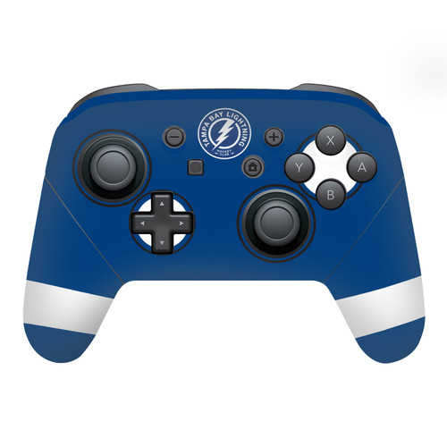 NHL Tampa Bay Lightning Plain Vinyl Sticker Skin Decal Cover for Nintendo Switch Pro Controller