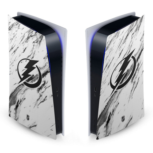 NHL Tampa Bay Lightning Marble Vinyl Sticker Skin Decal Cover for Sony PS5 Digital Edition Console