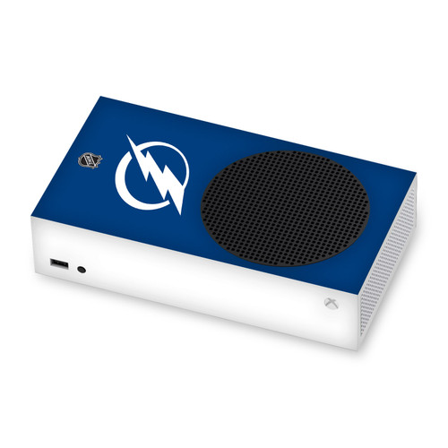 NHL Tampa Bay Lightning Plain Vinyl Sticker Skin Decal Cover for Microsoft Xbox Series S Console