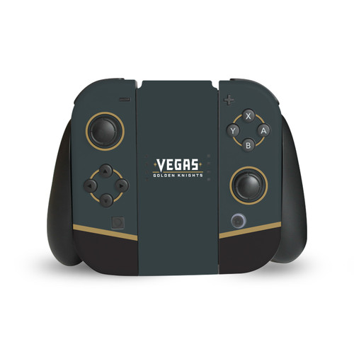 NHL Vegas Golden Knights Plain Vinyl Sticker Skin Decal Cover for Nintendo Switch Joy Controller