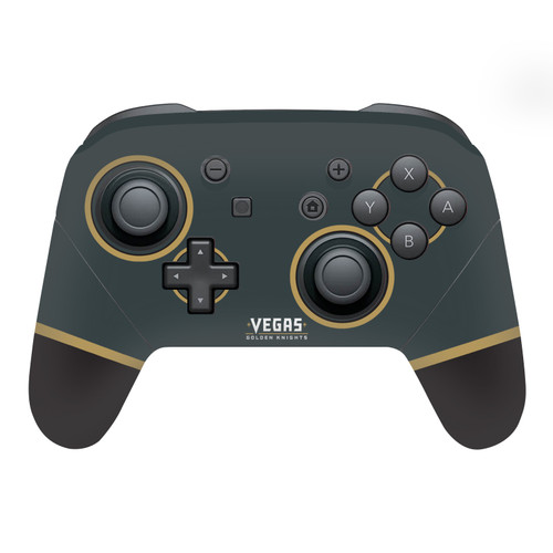 NHL Vegas Golden Knights Oversized Vinyl Sticker Skin Decal Cover for Nintendo Switch Pro Controller