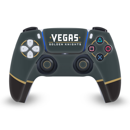 NHL Vegas Golden Knights Plain Vinyl Sticker Skin Decal Cover for Sony PS5 Sony DualSense Controller
