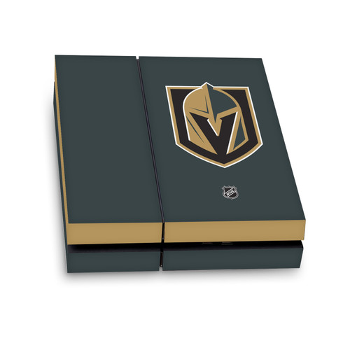 NHL Vegas Golden Knights Plain Vinyl Sticker Skin Decal Cover for Sony PS4 Console