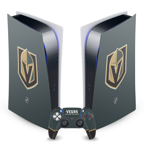 NHL Vegas Golden Knights Plain Vinyl Sticker Skin Decal Cover for Sony PS5 Digital Edition Bundle