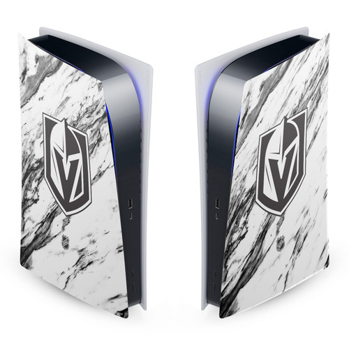 NHL Vegas Golden Knights Marble Vinyl Sticker Skin Decal Cover for Sony PS5 Digital Edition Console