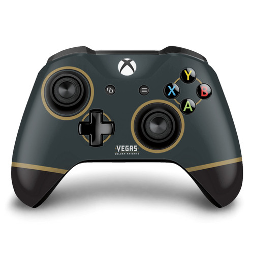 NHL Vegas Golden Knights Oversized Vinyl Sticker Skin Decal Cover for Microsoft Xbox One S / X Controller