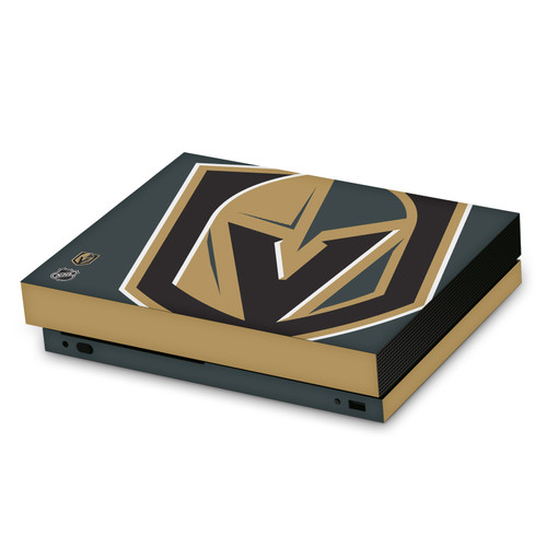 NHL Vegas Golden Knights Oversized Vinyl Sticker Skin Decal Cover for Microsoft Xbox One X Console