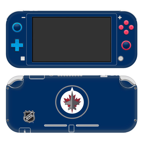 NHL Winnipeg Jets Plain Vinyl Sticker Skin Decal Cover for Nintendo Switch Lite