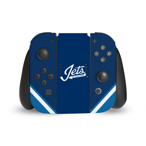 NHL Winnipeg Jets Plain Vinyl Sticker Skin Decal Cover for Nintendo Switch Joy Controller