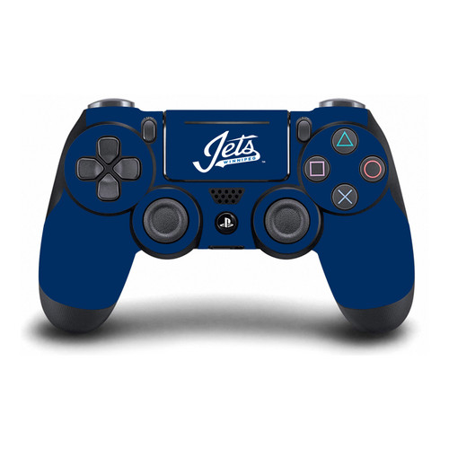 NHL Winnipeg Jets Plain Vinyl Sticker Skin Decal Cover for Sony DualShock 4 Controller