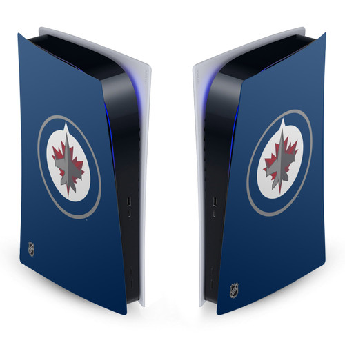 NHL Winnipeg Jets Plain Vinyl Sticker Skin Decal Cover for Sony PS5 Digital Edition Console