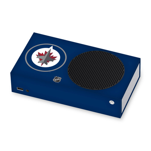 NHL Winnipeg Jets Plain Vinyl Sticker Skin Decal Cover for Microsoft Xbox Series S Console