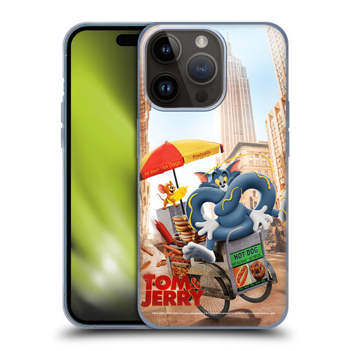 Tom And Jerry Movie (2021) Graphics Real World New Twist Soft Gel Case for Apple iPhone 15 Pro